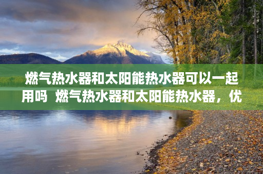 燃气热水器和太阳能热水器可以一起用吗  燃气热水器和太阳能热水器，优缺点对比与选购指南