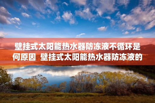 壁挂式太阳能热水器防冻液不循环是何原因  壁挂式太阳能热水器防冻液的使用与选购指南